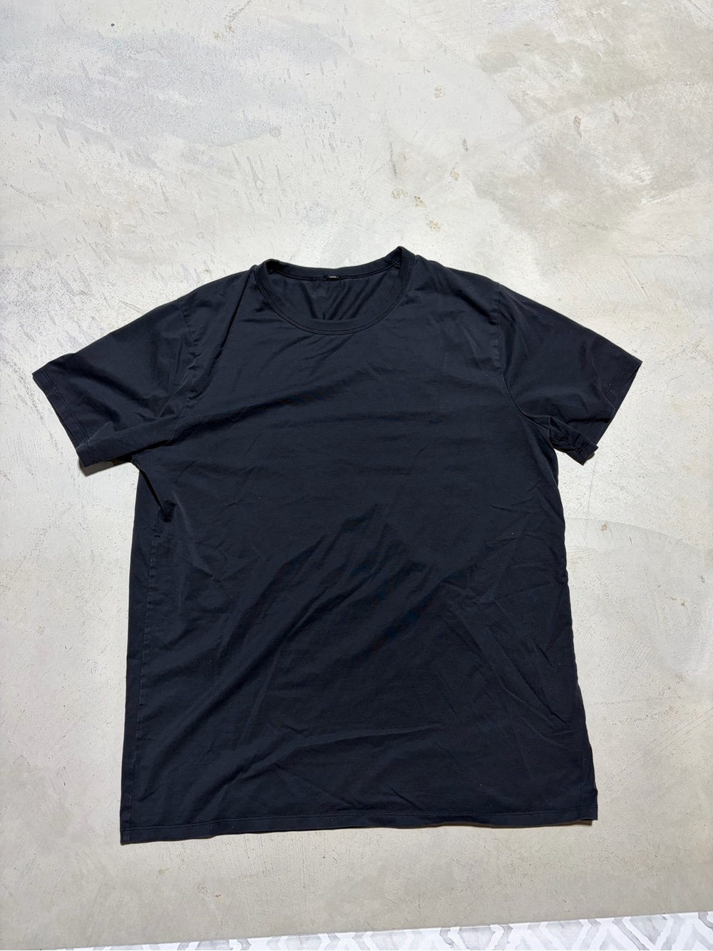 Lululemon Black Crew Neck T-Shirt activewear